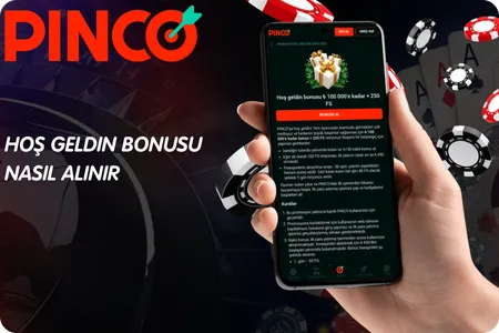 Hoş Geldin Bonusu Pinco