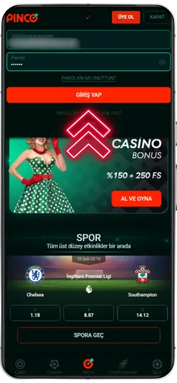 Pinco casino giriş