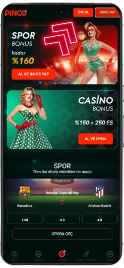 Pinco kayıt