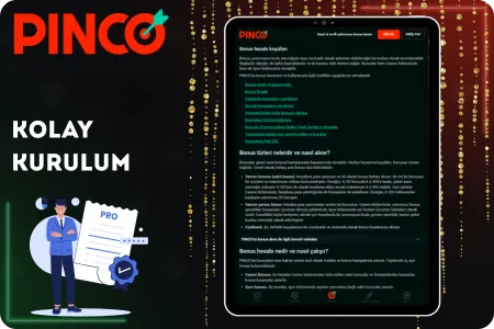 Kolay Kurulum Pinco